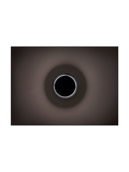 Lumină de Perete cu LED Integrat Negru