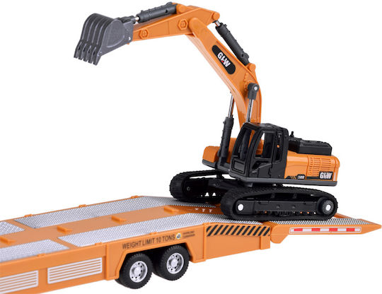 Mini-Bauarbeiter-Set mit Sound Bagger Bulldozer