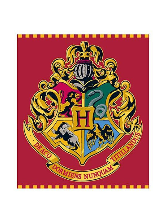 Harry Potter Decke Vlies Mehrfarbig 120x150cm