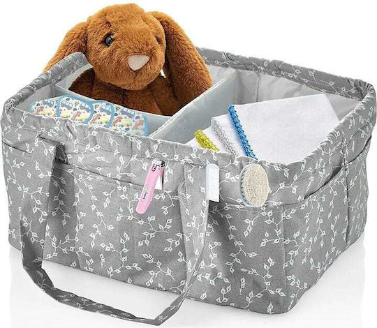 Baby Jem Coș de Depozitare pentru Pepinieră Gri 1buc Baby Jem Coș de Depozitare pentru Pepinieră Gri 1buc