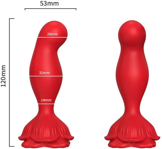 Armony Anal Plug mit kabelloser Funktion und Vibration 12cm