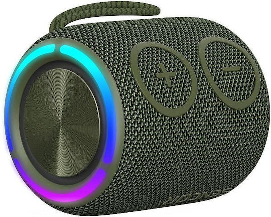 Sencor Sirius 2 Mini Αδιάβροχο Ηχείο Bluetooth 16W με Διάρκεια Μπαταρίας έως 7 ώρες Olive