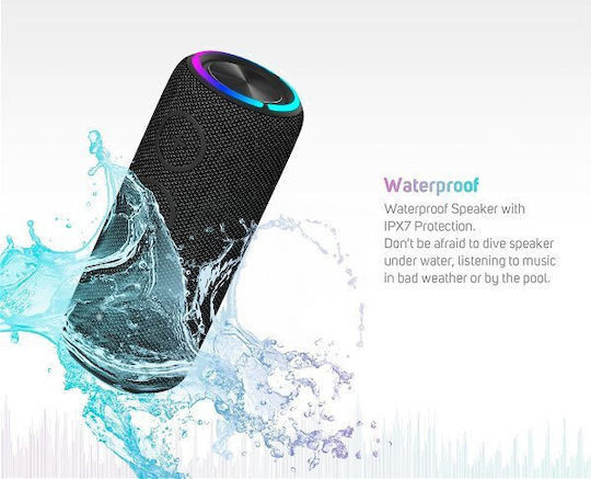 Sencor Sirius 2 Αδιάβροχο Ηχείο Bluetooth 20W με Διάρκεια Μπαταρίας έως 7 ώρες Rose