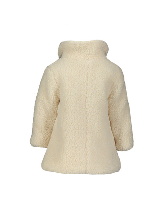 Guess Kids Coat Long White