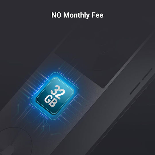 Ezviz Κουδούνι Πόρτας Wi-Fi Ασημί