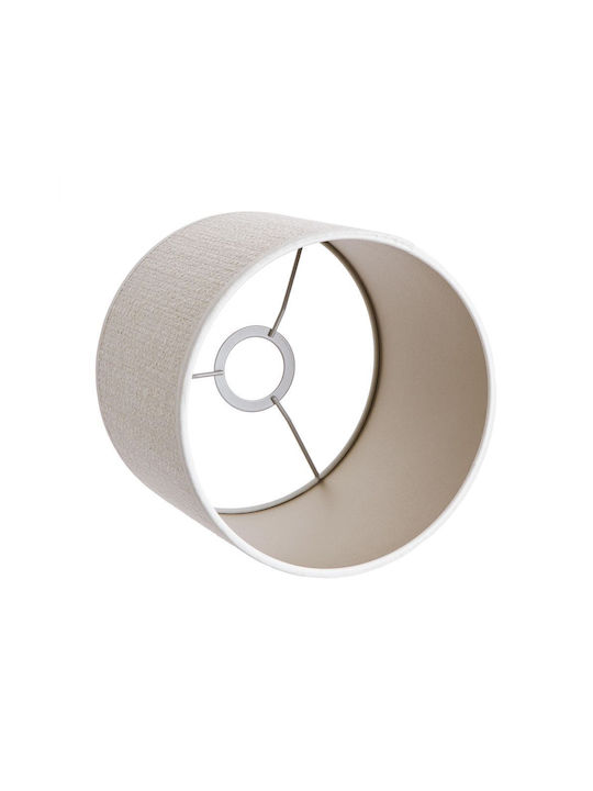 Butlers Round Lamp Shade Beige with Diameter 20cm