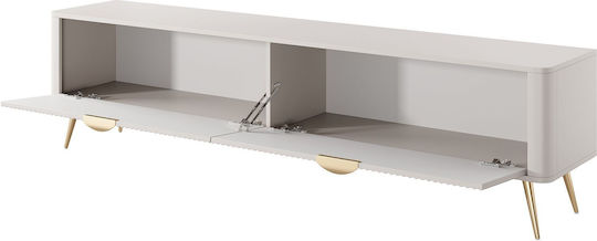 Έπιπλο Τηλεόρασης Lante Μπεζ Μ200xΠ38xΥ51cm