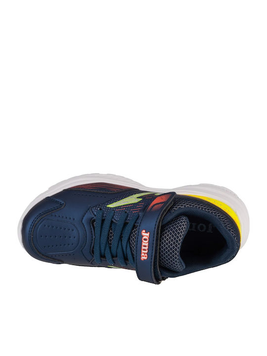 Παιδικά Sneakers με Σκρατς Navy Μπλε