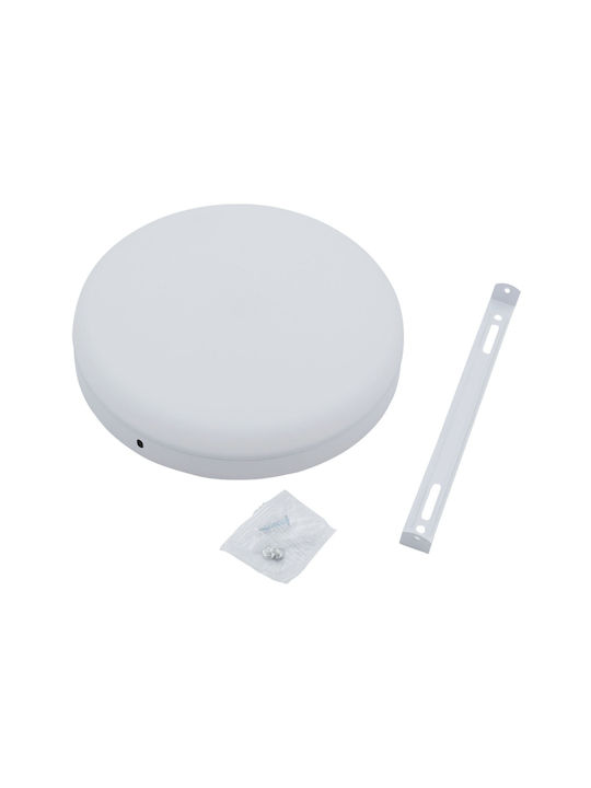 Uncle George Round Outdoor LED Panel 36W with Cool White Light 22cm