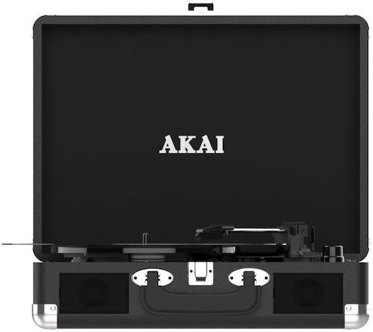 Akai Proffesional ATT-18BT 110584-0044 Βαλιτσάκι Πικάπ με Προενίσχυση και Ενσωματωμένα Ηχεία Μαύρο