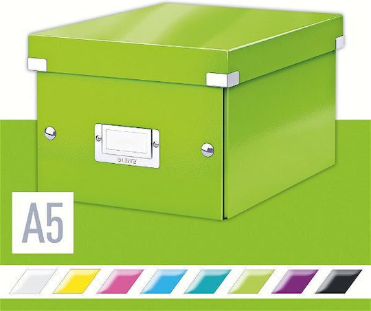 Leitz Κουτί Αρχειοθέτησης με Καπάκι 16x28.2x22εκ. Πράσινο