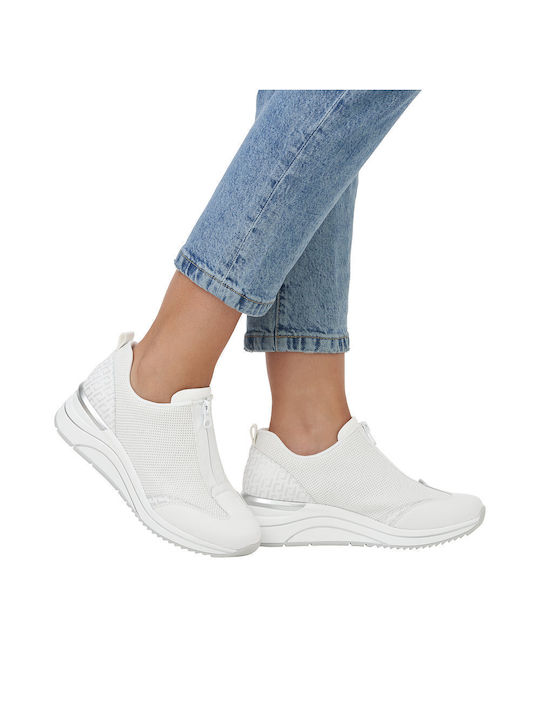 Damen Anatomisch Sneakers Weiß