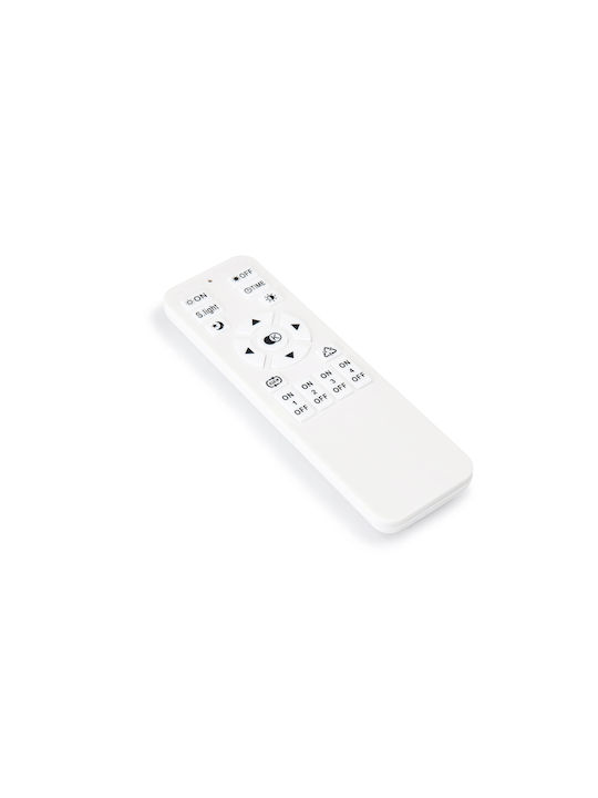 Lvt Plafonieră de Tavan 40buc Neagră cu LED Integrat și Telecomandă