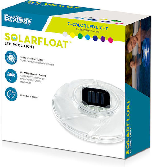 Floating Solar Pool Light Bestway Ø 18 Cm