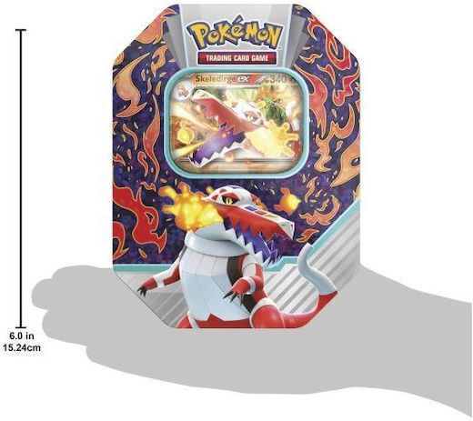 Pokemon Paldea Partners Tin Skeledirge Ex