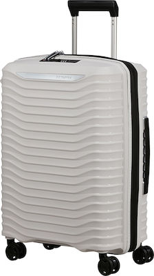 Samsonite Upscape Spinner Exp 55/20 Cabin Travel Suitcase Cloud White with 4 Wheels