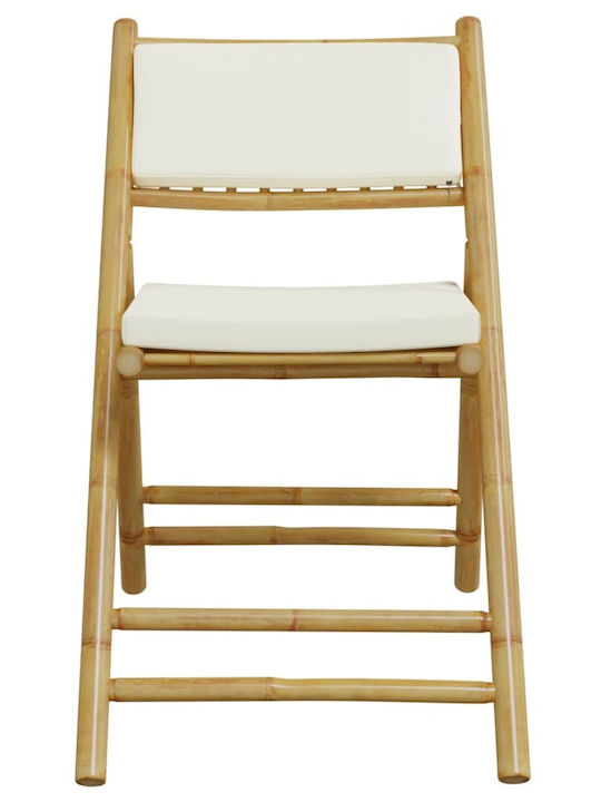 Set Sala De Mese Pentru Exterior 5 Piese Crem Cu Perne