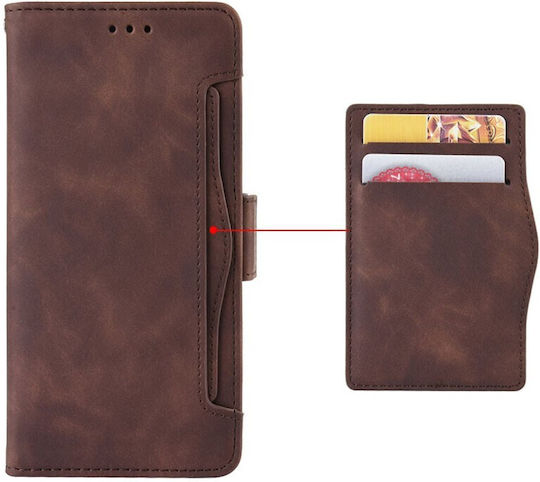 Multiple Cards Wallet Καφέ (Honor 200 Lite 5G)