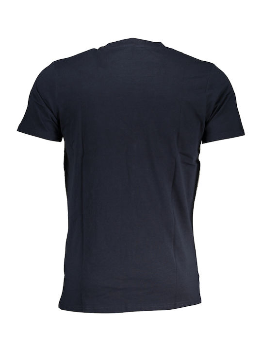 Roberto Cavalli Men's Short Sleeve T-shirt Blue