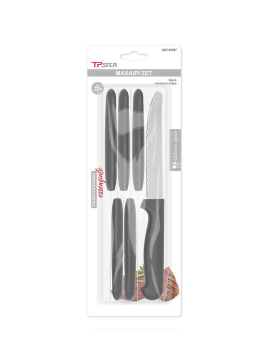 Tpster Set Cuțite din Oțel Inoxidabil 20cm 35987 6buc