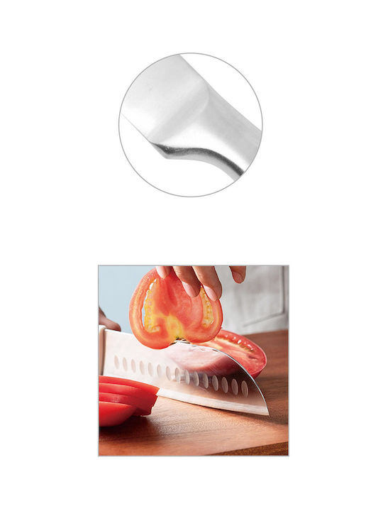 Tpster Knife Santoku from Stainless Steel