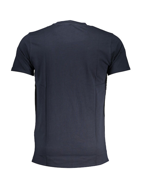 Roberto Cavalli Men's Short Sleeve T-shirt Blue