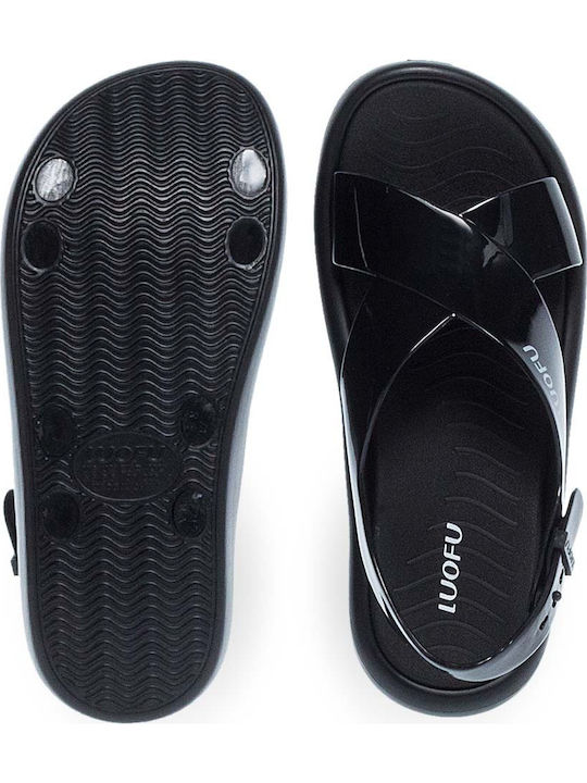 Sandale Casual Damă Negre