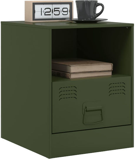 Комоди Метални Зелен 2бр 34.5x39x44см