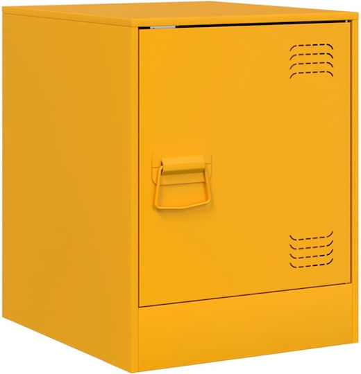 Комоди Метални Жълт 2бр 34.5x39x44см