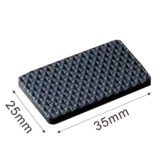 Tpster Pătuțuri Dreptunghiulare cu autocolant 25x35mm 12buc 34742