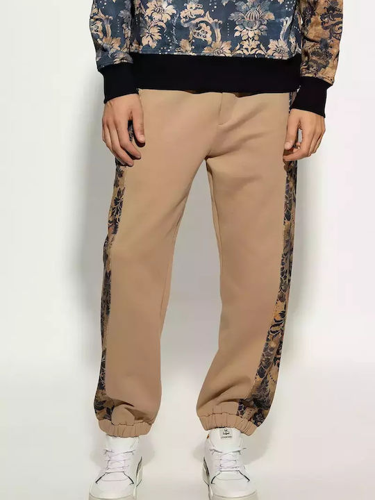 Versace Men's Trousers in Regular Fit Brown