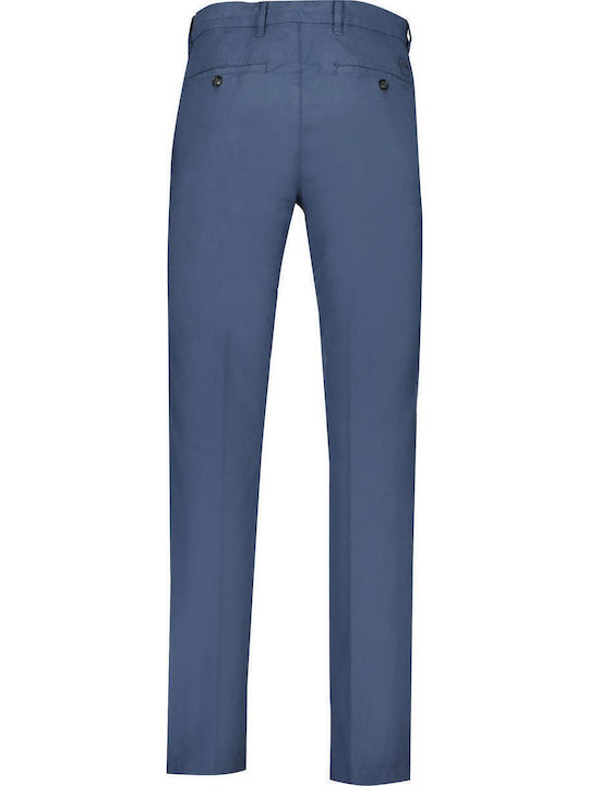 Trousers Elastic in Slim Fit blue