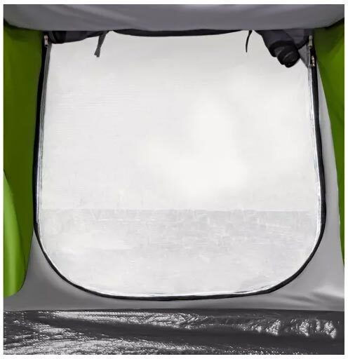 Trizand Χειμερινή Σκηνή Camping Igloo Ορειβασίας Γκρι για 4 Άτομα Αδιάβροχη 5000mm 200x200x110εκ.