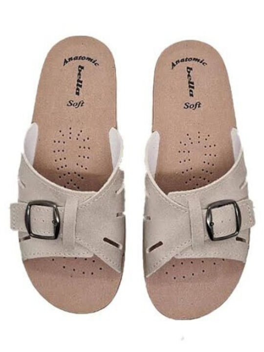 Anatomische Damenplattformen Beige