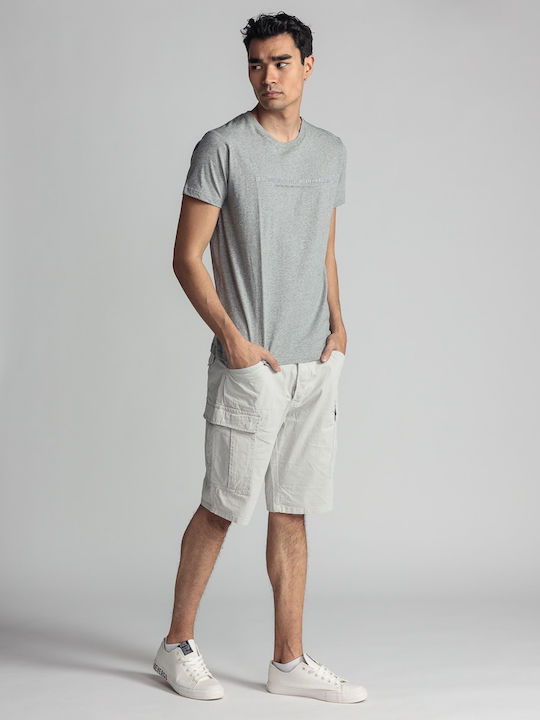 Ανδρική Βερμούδα Cargo Light Grey