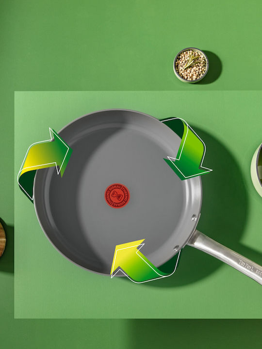Tefal Renew+ Τηγάνι από Αλουμίνιο 28cm