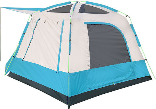 Hupa Aurora Σκηνή Camping Μπλε 3 Εποχών για 4 Άτομα 320x240x170εκ.
