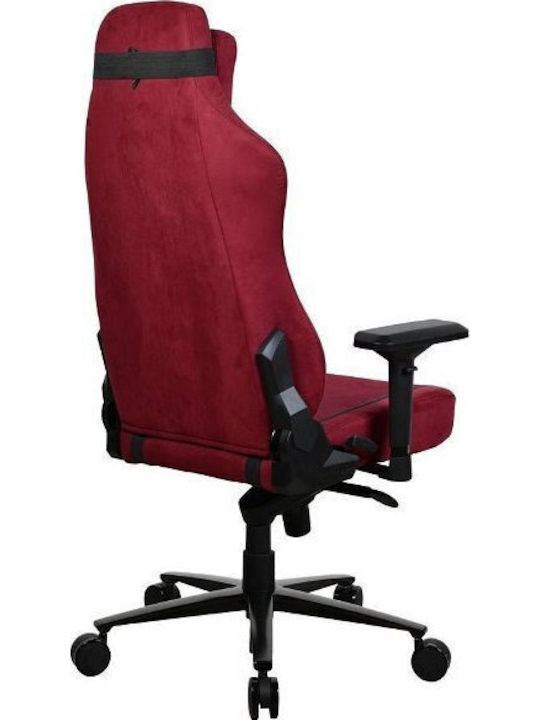 Arozzi Vernazza SuperSoft Υφασμάτινη Καρέκλα Gaming με Ρυθμιζόμενα Μπράτσα Bordeaux