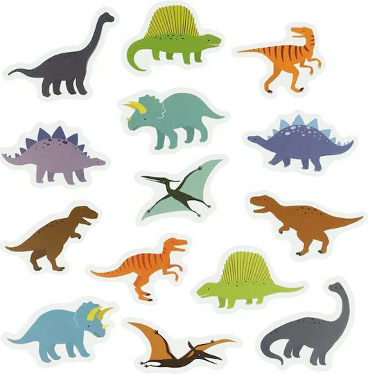 Ein wenig schönes Unternehmen Badespielzeug Schaumstoffstücke Wassersticker - Dinosaurier