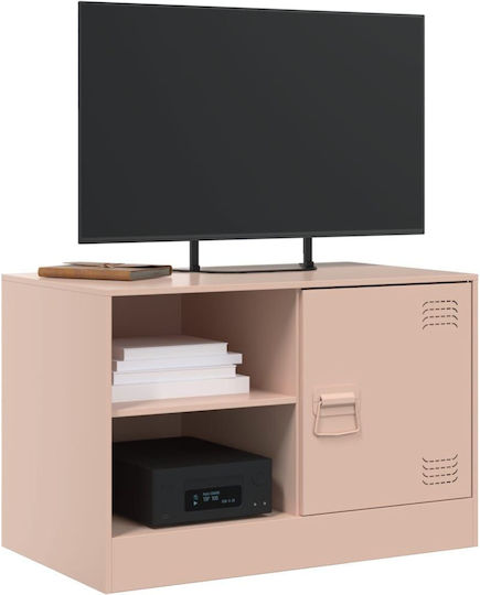 Έπιπλο Τηλεόρασης Μεταλλικό Ροζ Μ67xΠ39xΥ44cm