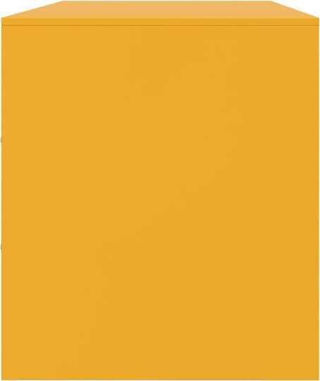 Metallic Mustard Yellow TV Stand M99xL39xH44cm