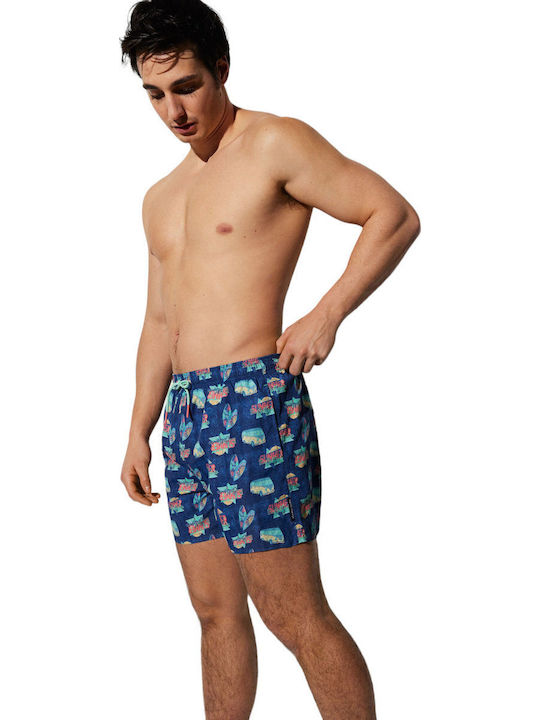 Men's Swimwear Bermuda Blue