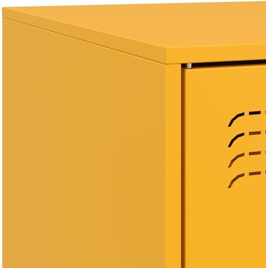 Metallic Mustard Yellow TV Stand M99xL39xH44cm