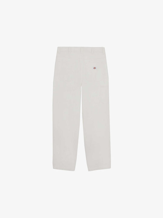 Madison Herren Jeanshose Baggy Weiß
