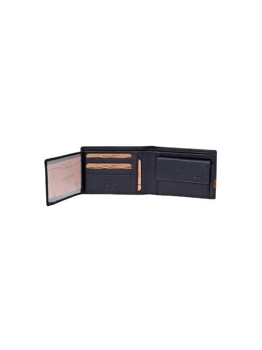 Lavor Men's Leather Wallet with RFID Blue