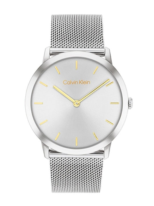 Calvin Klein Exceptional Ρολόι Μπαταρίας με Μεταλλικό Μπρασελέ Calvin Klein Exceptional Ρολόι Μπαταρίας με Μεταλλικό Μπρασελέ
