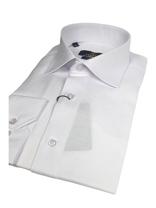 Men's Groom Shirt LEXTON (AMSTERDAM) - WHITE