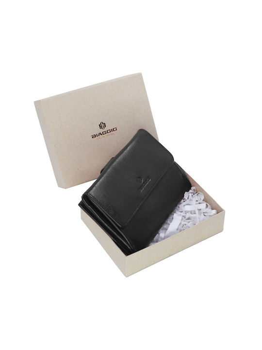 Leather Women's Wallet Black