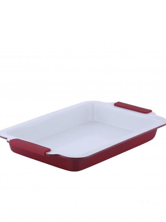 Ertone Aluminum Rectangular Baking Pan with Ceramic Coating 40.5x27cm