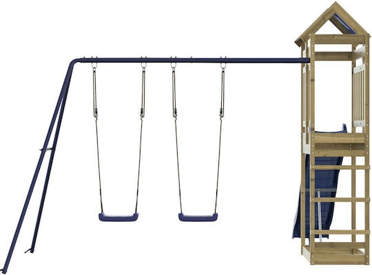 vidaXL Holzturm Braun